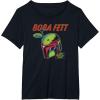 image:imageStar Wars The Book Of Boba Fett Helmet Comic Art TShirtBlack