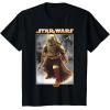 image:imageStar Wars The Book Of Boba Fett Photo Real Poster TShirtBlack