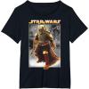image:imageStar Wars The Book Of Boba Fett Photo Real Poster TShirtBlack
