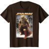 image:imageStar Wars The Book Of Boba Fett Photo Real Poster TShirtBrown
