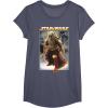 image:imageStar Wars The Book Of Boba Fett Photo Real Poster TShirtHeather Blue