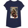 image:imageStar Wars The Book Of Boba Fett Photo Real Poster TShirtNavy Blue