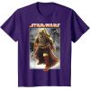 image:imageStar Wars The Book Of Boba Fett Photo Real Poster TShirtPurple