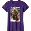 image:imageStar Wars The Book Of Boba Fett Photo Real Poster TShirtPurple