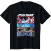 image:imageStar Wars Visions 9th Jedi Stacked Panels TShirtBlack
