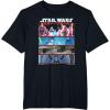image:imageStar Wars Visions 9th Jedi Stacked Panels TShirtBlack