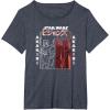 image:imageStar Wars Visions Akakiri Spit Poster TShirtHeather Blue