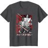 image:imageStar Wars Visions Anime Kanji Poster TShirtDark Heather Grey