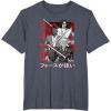 image:imageStar Wars Visions Anime Kanji Poster TShirtHeather Blue