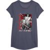 image:imageStar Wars Visions Anime Kanji Poster TShirtHeather Blue