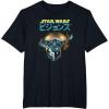 image:imageStar Wars Visions Boba Fett Jets Poster TShirtBlack