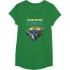 image:imageStar Wars Visions Boba Fett Jets Poster TShirtKelly Green
