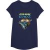 image:imageStar Wars Visions Boba Fett Jets Poster TShirtNavy Blue