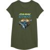 image:imageStar Wars Visions Boba Fett Jets Poster TShirtOlive Green