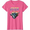 image:imageStar Wars Visions Boba Fett Jets Poster TShirtPink Heather