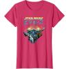 image:imageStar Wars Visions Boba Fett Jets Poster TShirtRed Heather