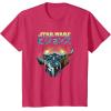image:imageStar Wars Visions Boba Fett Jets Poster TShirtRed Heather