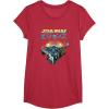 image:imageStar Wars Visions Boba Fett Jets Poster TShirtRed Heather
