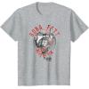image:imageStar Wars Visions Boba Fett Kanji Poster TShirtHeather Grey