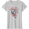 image:imageStar Wars Visions Boba Fett Kanji Poster TShirtSilver Grey