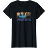 image:imageStar Wars Visions Cantina Character Poster TShirtBlack