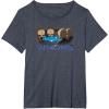 image:imageStar Wars Visions Cantina Character Poster TShirtHeather Blue