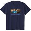 image:imageStar Wars Visions Cantina Character Poster TShirtNavy Blue