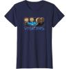 image:imageStar Wars Visions Cantina Character Poster TShirtNavy Blue