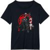 image:imageStar Wars Visions Darth Vader Kanji Poster TShirtBlack