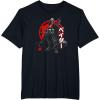 image:imageStar Wars Visions Darth Vader Kanji Poster TShirtBlack