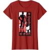 image:imageStar Wars Visions Droid Kanji Box Up TShirtCranberry Red