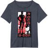 image:imageStar Wars Visions Droid Kanji Box Up TShirtHeather Blue