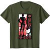 image:imageStar Wars Visions Droid Kanji Box Up TShirtOlive Green