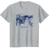image:imageStar Wars Visions Group Panel Poster TShirtHeather Grey