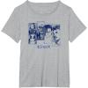 image:imageStar Wars Visions Group Panel Poster TShirtHeather Grey