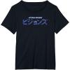 image:imageStar Wars Visions Kanji Combined Logo TShirtBlack
