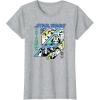 image:imageStar Wars Visions Kanji Slant Panels TShirtHeather Grey