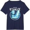 image:imageStar Wars Visions Light Saber Logo TShirtNavy Blue