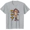 image:imageStar Wars Visions Lop And Ocho Kanji Poster TShirtHeather Grey