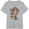 image:imageStar Wars Visions Lop And Ocho Kanji Poster TShirtHeather Grey