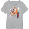 image:imageStar Wars Visions Ocho Attack Poster TShirtHeather Grey