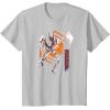 image:imageStar Wars Visions Ocho Attack Poster TShirtSilver Grey