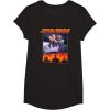 image:imageStar Wars Visions Panel Character Logo TShirtBlack