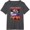 image:imageStar Wars Visions Panel Character Logo TShirtDark Heather Grey