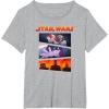 image:imageStar Wars Visions Panel Character Logo TShirtHeather Grey