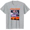 image:imageStar Wars Visions Panel Character Logo TShirtHeather Grey