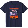 image:imageStar Wars Visions Panel Character Logo TShirtNavy Blue