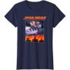 image:imageStar Wars Visions Panel Character Logo TShirtNavy Blue