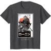 image:imageStar Wars Visions Samurai Box Up Poster TShirtDark Heather Grey