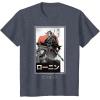 image:imageStar Wars Visions Samurai Box Up Poster TShirtHeather Blue
